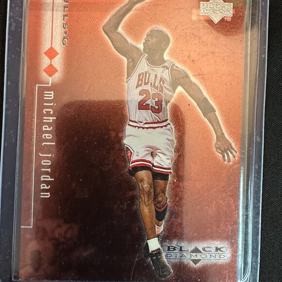 RARE Black Diamond Michael Jordan #8 Limited Edition #691 of 3,000 - Picture 5 of 5